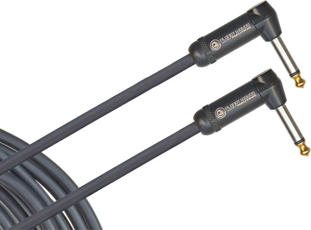 D'Addario AMSGRR-20 American Stage instrumentkabel jack recht-haaks mono 6m