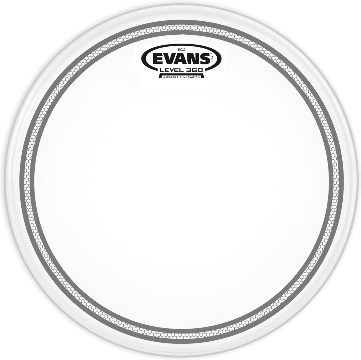 Evans EC2 Coated SST 18", B18EC2S, Tom Batter - Tom vel