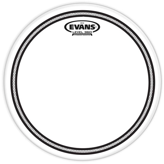 Pelle Evans EC2 Clear Per Tom Da 10 Pollici - TT10EC2S, Trasparente, USA