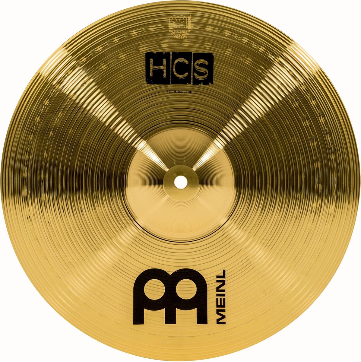 Meinl HCS HiHat 14" – HCS14H – Warm & Clean Instap‑HiHat