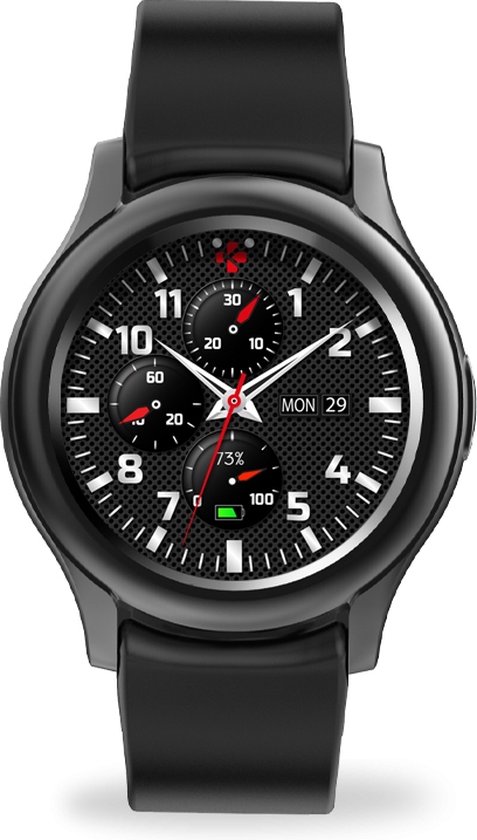 MyKronoz smartwatch Zeround 3 - zwart/zwart | bol.com