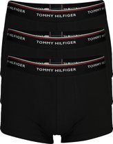 Tommy Hilfiger low rise trunk (3-pack) - lage heren boxers kort - zwart - Maat: S