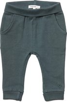 Noppies Unisex Broekje van zachte stof Humpie - Dark Slate - Maat 74