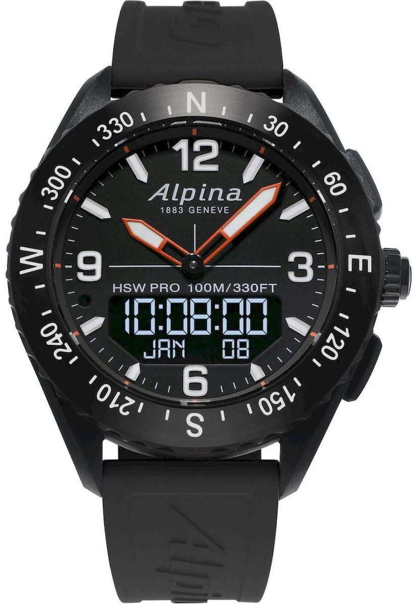 Alpina Unisexhorloge AL-283LBB5AQ6