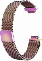 Fitbit Inspire (HR) Luxe Milanees bandje |Multicolour| Premium kwaliteit | Maat: M/L | RVS |TrendParts
