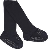 GoBabyGo - Bamboe Antislip Sokjes - Sokken - Dark Blue  12-24 maanden