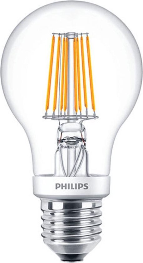 staal tafel Verbonden Philips Classic 4.5W E27 A++ Warm wit LED-lamp - Dimtone dimbaar | bol.com