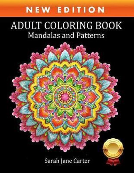 Adult Coloring Book: Mandalas and Patterns: 4