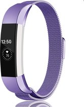 Eyzo Milanees bandje - Fitbit Alta en Fitbit Alta (HR) - Licht Paars - Large