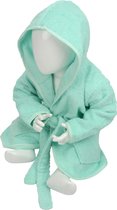 ARTG Babiezz® Baby Badjas met Capuchon Mint Groen - Maat  80-92