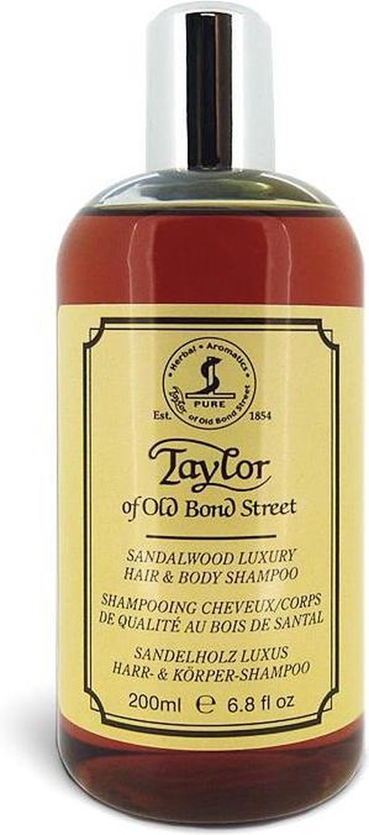 Taylor of Old Bond Str. haar&body shampoo Sandelhout 200ml