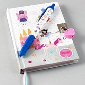 Floss & Rock Unicorn - dagboek met geurpen - Multi