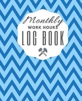 Monthly Work Hours Log Book