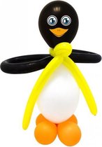 Doe het zelf ballon set pinguin