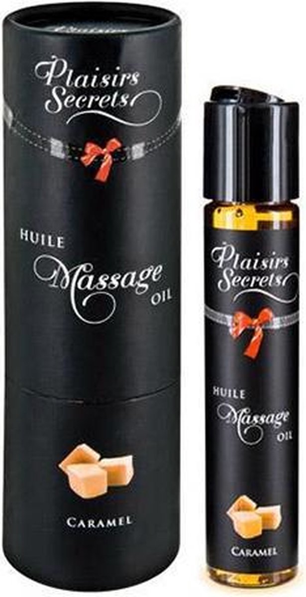 Goedkoopste Plaisirs Secrets - Massage Olie - Karamel