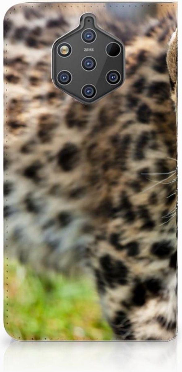 Nokia 9 PureView Hoesje maken Baby Luipaard