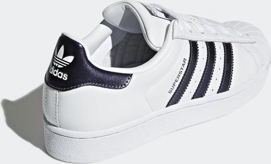 adidas Superstar Sneakers Dames - White/Purple - Maat 37 1/3 | Bestel nu!