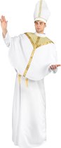 LUCIDA - Wit bisschop kostuum voor heren - L