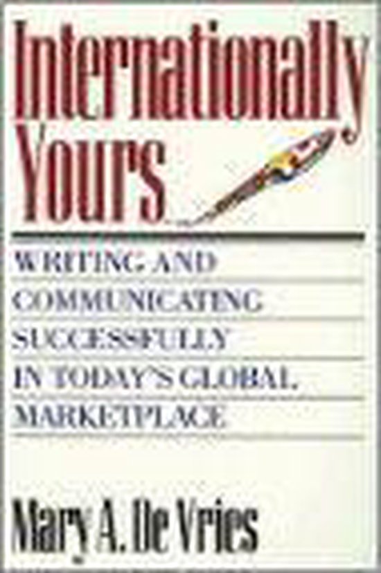 Internationally Yours - cover