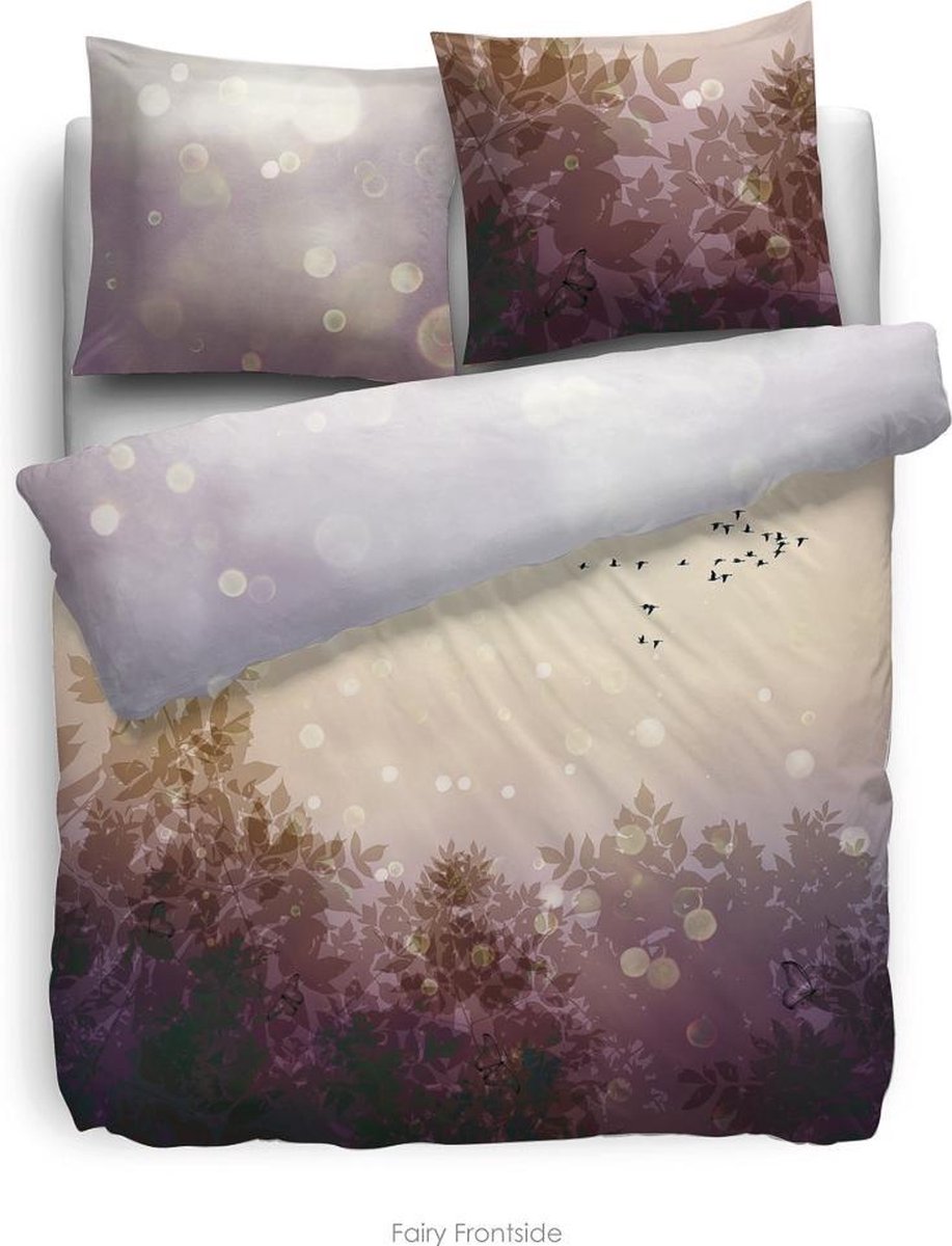 HNL Refined Fairy Dekbedovertrek - Tweepersoons - 200x200/220 cm - Orchid Roze