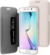 BeHello Book Case voor Samsung Galaxy S6 Edge - Geel