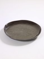 Assiette plate Serax Pure by Pascale Naessens - Medium - Ø28 cm - 2 pièces - Gris