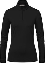 KJUS WOMEN FEEL HALFZIP black melange-40