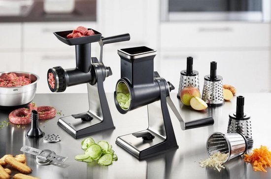 GEFU Trommelrasp Transforma - Zilver grijs