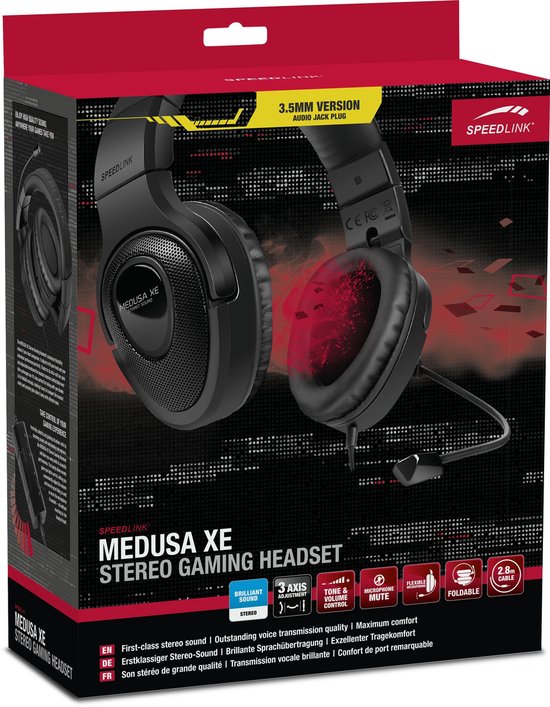 Speedlink Medusa XE Stereo Gaming Headset PC MAC bol