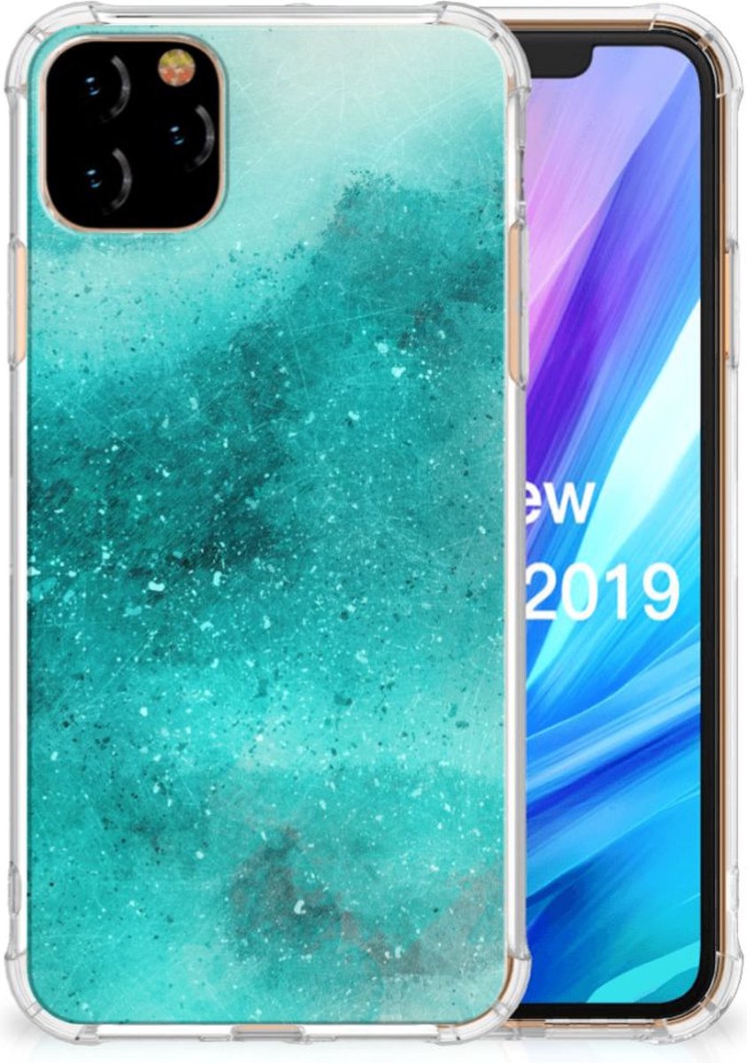 Back Cover Apple iPhone 11 Pro Max Painting Blue