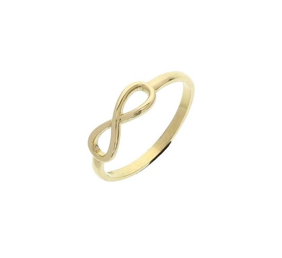 The Fashion Jewelry Collection Ring Infinity - Goud