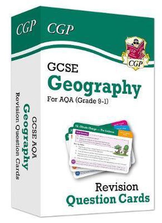CGP AQA GCSE Geography- GCSE Geography AQA Revision Question ... - cover