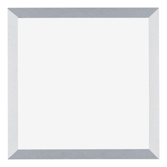 Cadre Mura 60x60 cm en aluminium brossé.