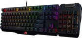 ASUS Claymore USB 2.0 RGB-achtergrondverlichting Afneembaar bedraad mechanisch zwart gamingtoetsenbord met afneembare kabel