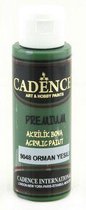 Cadence Premium acrylverf (semi mat) Bos Groen 01 003 9048 0070  70 ml