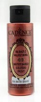 Cadence Gilding Metallic acrylverf Antiek koper 01 035 0104 0070  70 ml