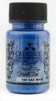 Cadence Dora metallic verf Sax Blue 01 011 0154 0050  50 ml