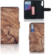 Smartphone Hoesje Huawei Nova 5T | Honor 20 Book Style Case Tree Trunk