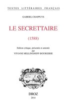 Textes littéraires français - Le secrettaire (1588)