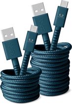 Fresh 'n Rebel - USB to USB-C Cable - 3m - Petrol Blue