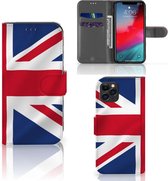 Bookstyle Case Geschikt voor iPhone 11 Pro Telefoonhoesje Groot-Brittannië