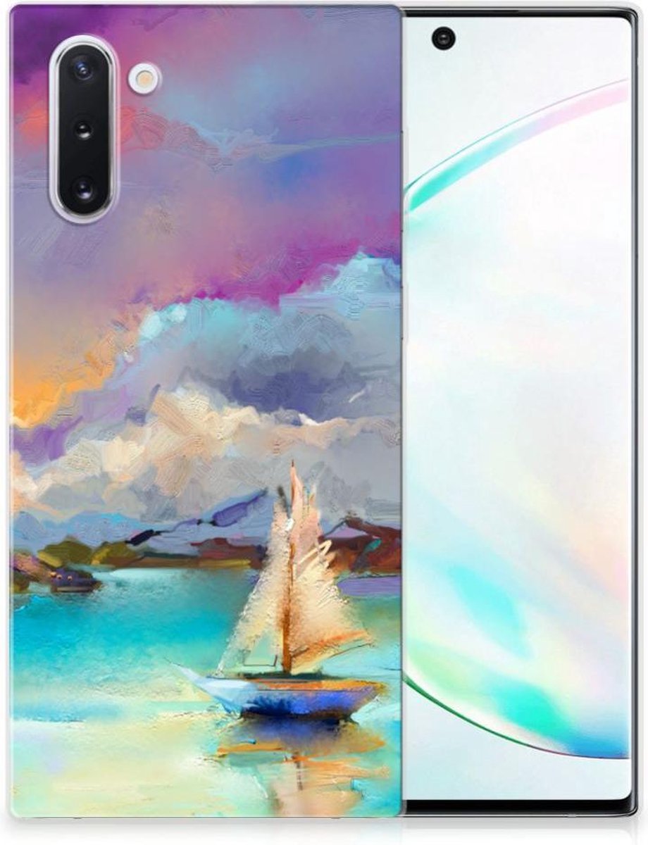 TPU Hoesje voor Hoesje maken Samsung Galaxy Note 10 Boat