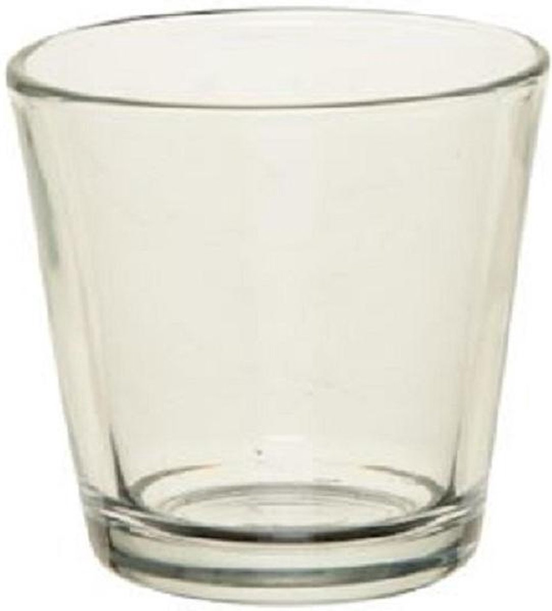 Photophores En Verre Transparent (Lot De 6) - Diamètre 7.5 Cm, Hauteur 5 Cm - Pour Bougies Chauffe-plat, Mariage, Noël, Décoration - 2