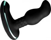 Rimsation Prostaat Vibrator met Roterende Kralen - zwart