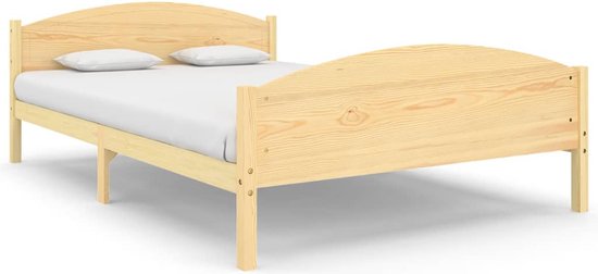 vidaXL-Bedframe-massief-grenenhout-140x200-cm