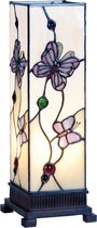 Clayre & Eef Tiffany windlichtje uit de Butterfly serie