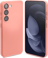 ShieldCase hoesje geschikt voor Samsung Galaxy S23 Plus silicone hoesje (roze) - geschikt voor Samsung Galaxy S23 Plus hoesje siliconen