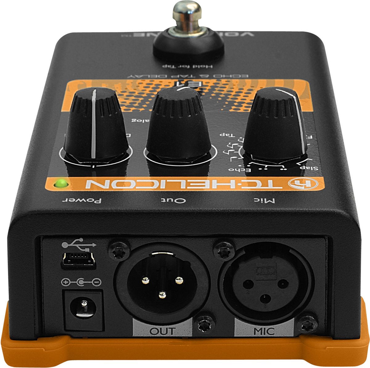 TC-Helicon VoiceTone E1 Echo & Tap Delay Effecct | bol