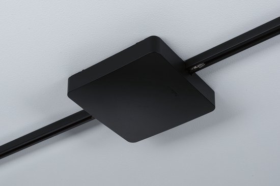 Paulmann URail middenvoeding - Smart Home Zigbee - Zwart mat - railsysteem toebehoren - max. 300W