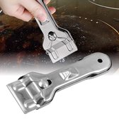 MoreCore Kookplaat Schraper - Glasschraper - Glaskrabber - Inclusief 5 mesjes